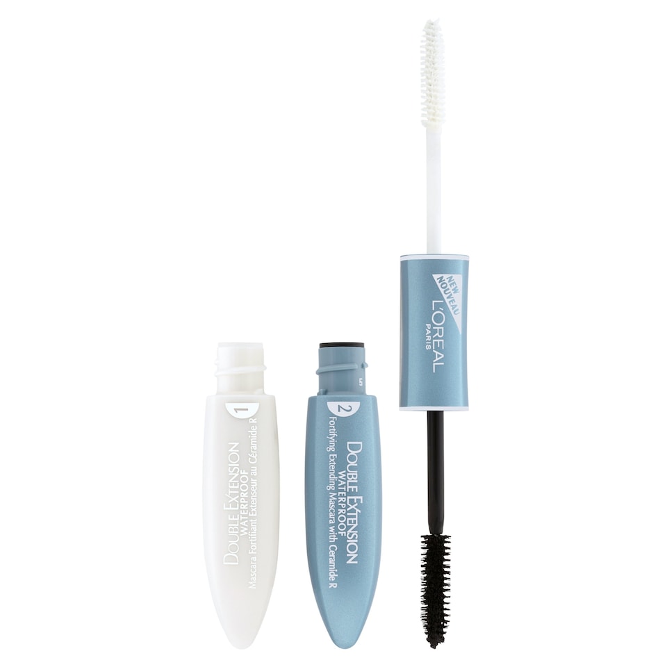 image 1 of L'Oreal Paris Double Extension Waterproof Mascara Black 2x6ml