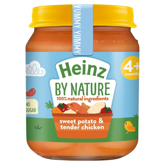 Heinz Sweet Potato & Chicken Jar 120G