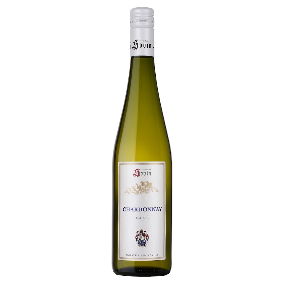 Sovín Chardonnay zemské víno bílé 0,75l
