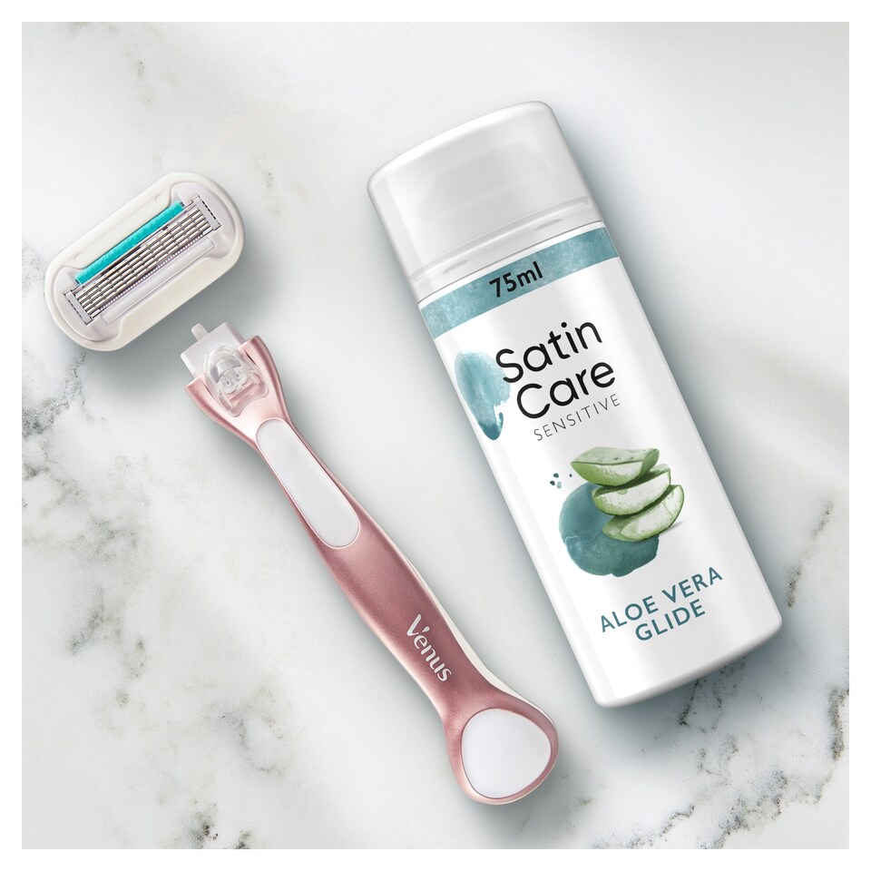 image 1 of Gillette Satin Care Sensitive Shaving Gel 75Ml