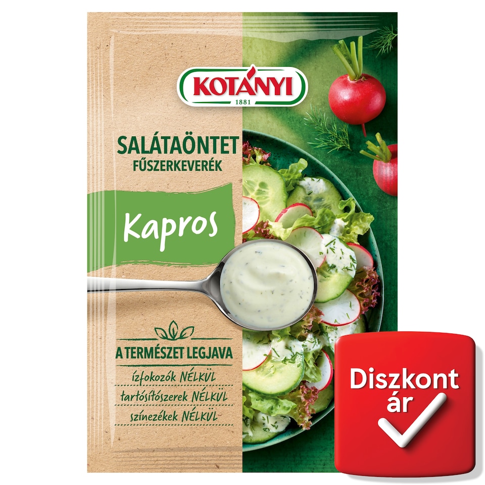 Kotányi kapros salátaöntet fűszerkeverék 13 g