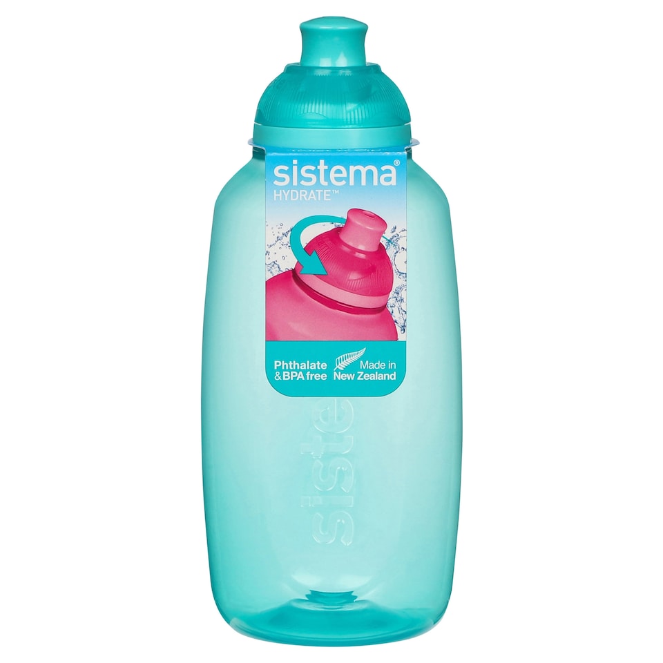image 1 of Sistema Twist & Sip Water Bottle 380Ml