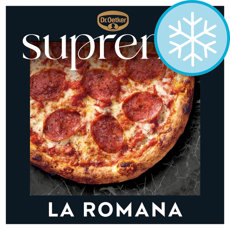 image 1 of Dr. Oetker Suprema La Romana Salami Sourdough Pizza 425g