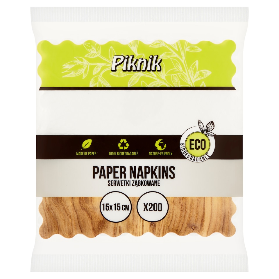 Piknik Lace Napkin 15 x 15 cm 200 pcs