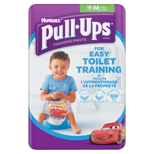 Huggies Pull Ups Boy Medium 16S