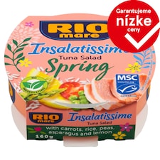 Rio Mare Insalatissime Hotový pokrm zo zeleniny, tuniaka a ryže 160 g