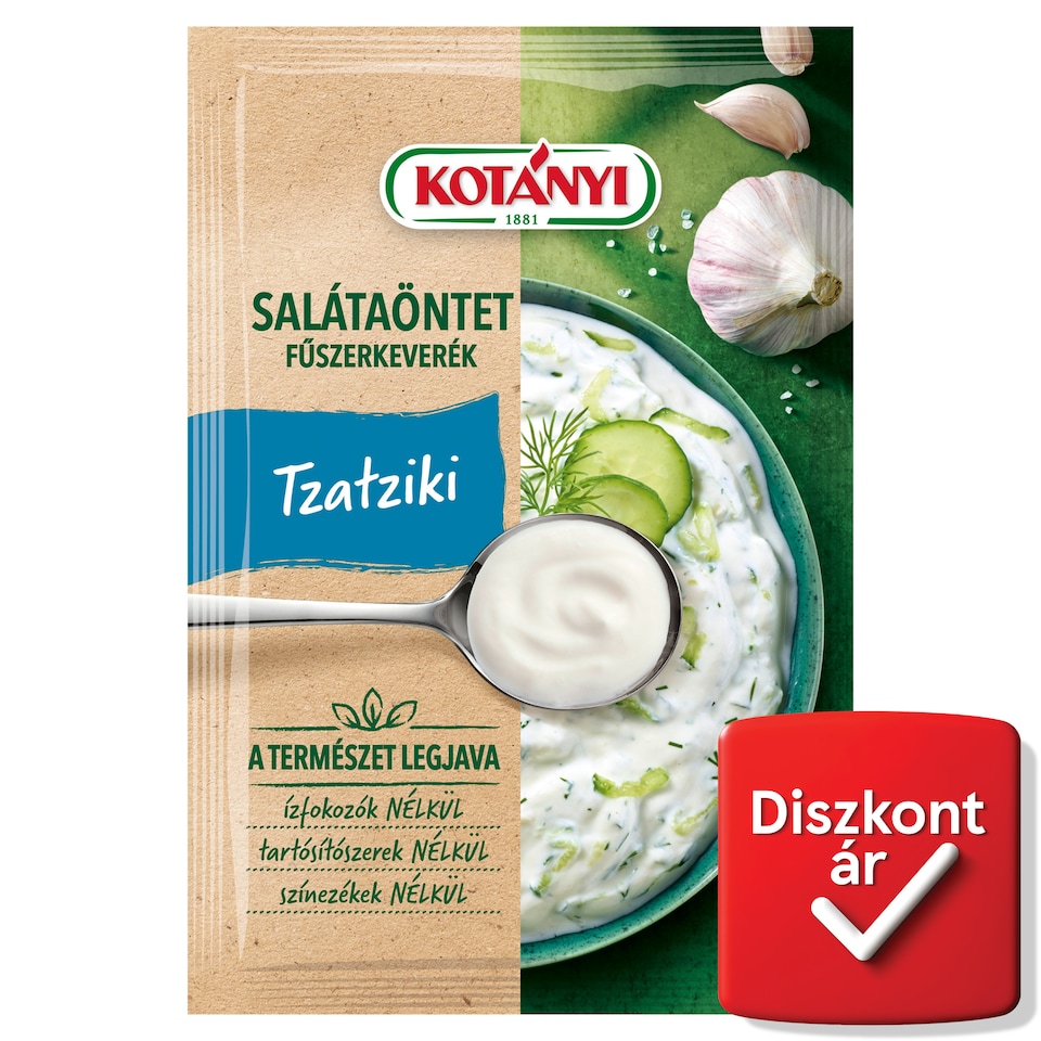 Kotányi Tzatziki salátaöntet fűszerkeverék 13 g