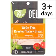 Of Tov Wafer Thin Honey Roasted Turkey Breast 142G
