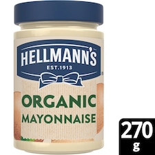 Hellmann's Organic Mayonnaise Jar 270g