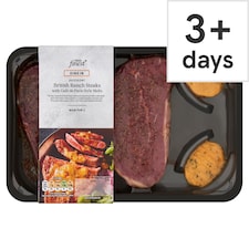 Tesco Finest Ranch Steak with Cafe De Paris Melt 303g