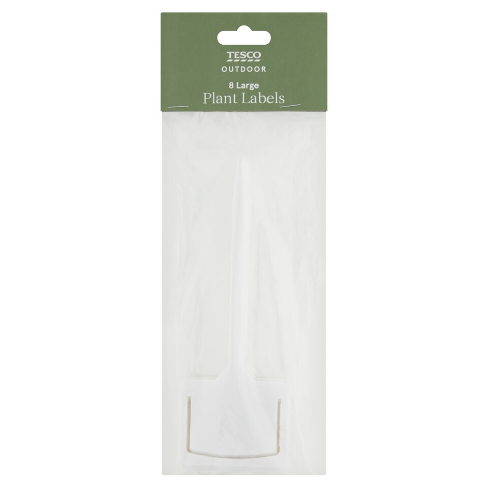Tesco Outdoor Large Plant Labels 8 pcs