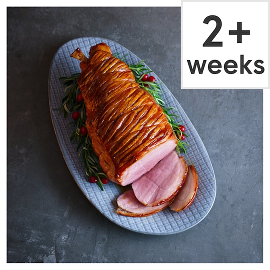 Tesco Crackling Gammon Joint with Maple & Bourbon Glaze Serves 13