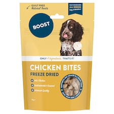 BOOST Natural Treats Chicken with Superfoods for Dogs 30g