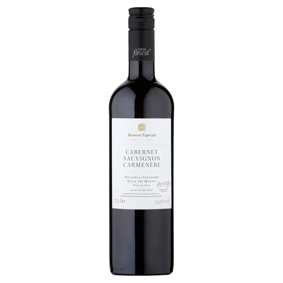 image 1 of Tesco Finest Cabernet Carmenere 75Cl