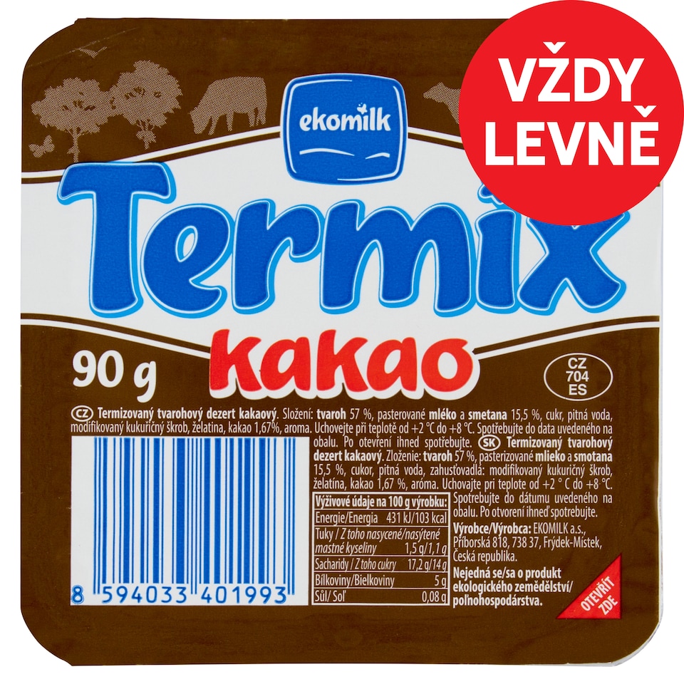 Ekomilk Termix Cocoa 90g