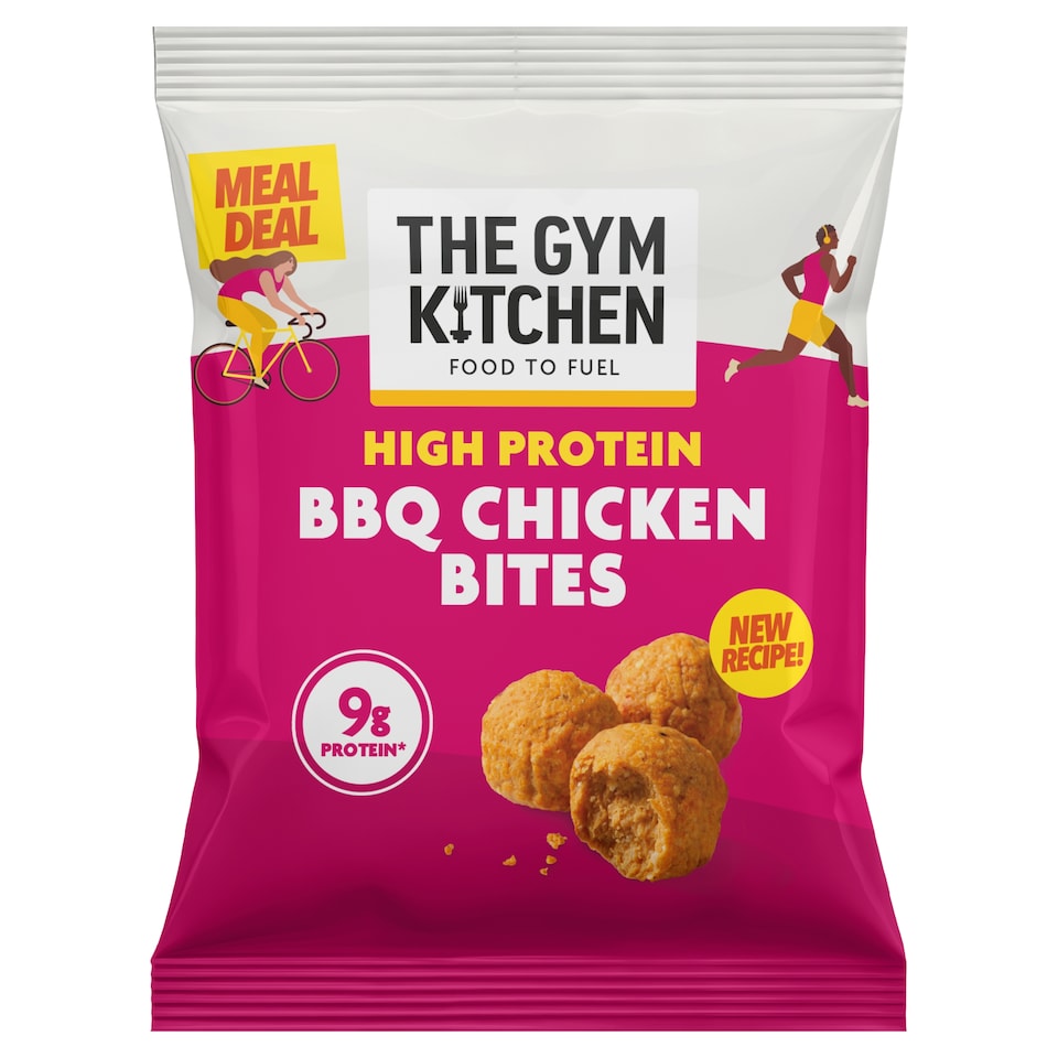image 1 of The Gym Kitchen High Protein BBQ Chicken Bites 45g