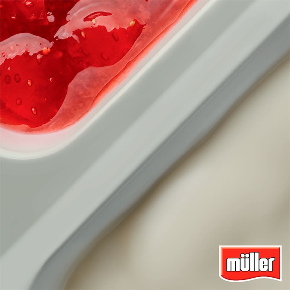 image 1 of Muller Corner Yogurts - Strawberry, Peach & Apricot 6 x 136g