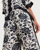 image 2 of The F&F Edit Floral Print Wide Leg Co-ord Trousers in Multi Blue