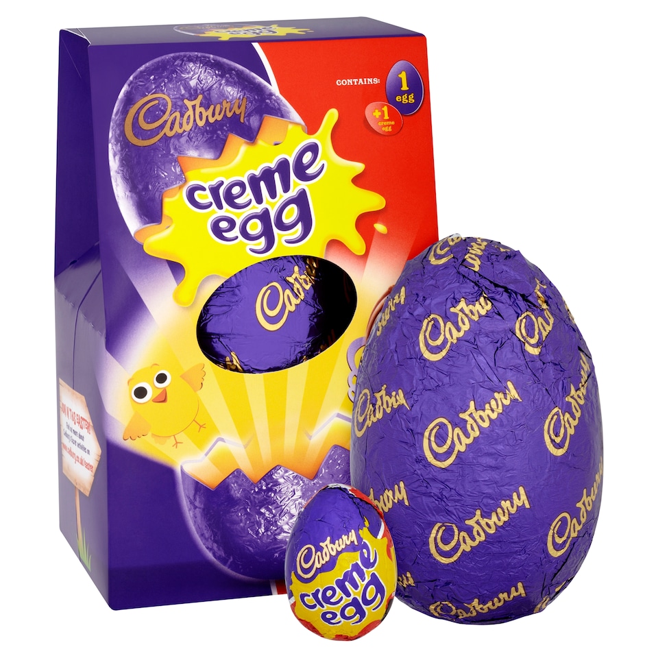image 1 of Cadbury Creme Egg Medium Easter Egg 138G