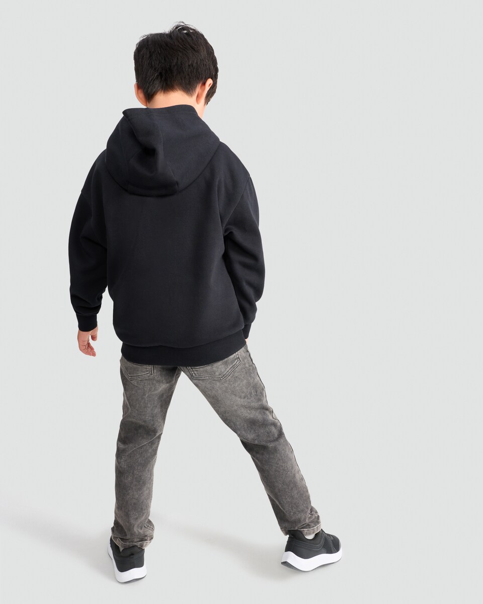 image 1 of Fortnite Victory Royale Slogan Cotton Rich Hoodie in Black