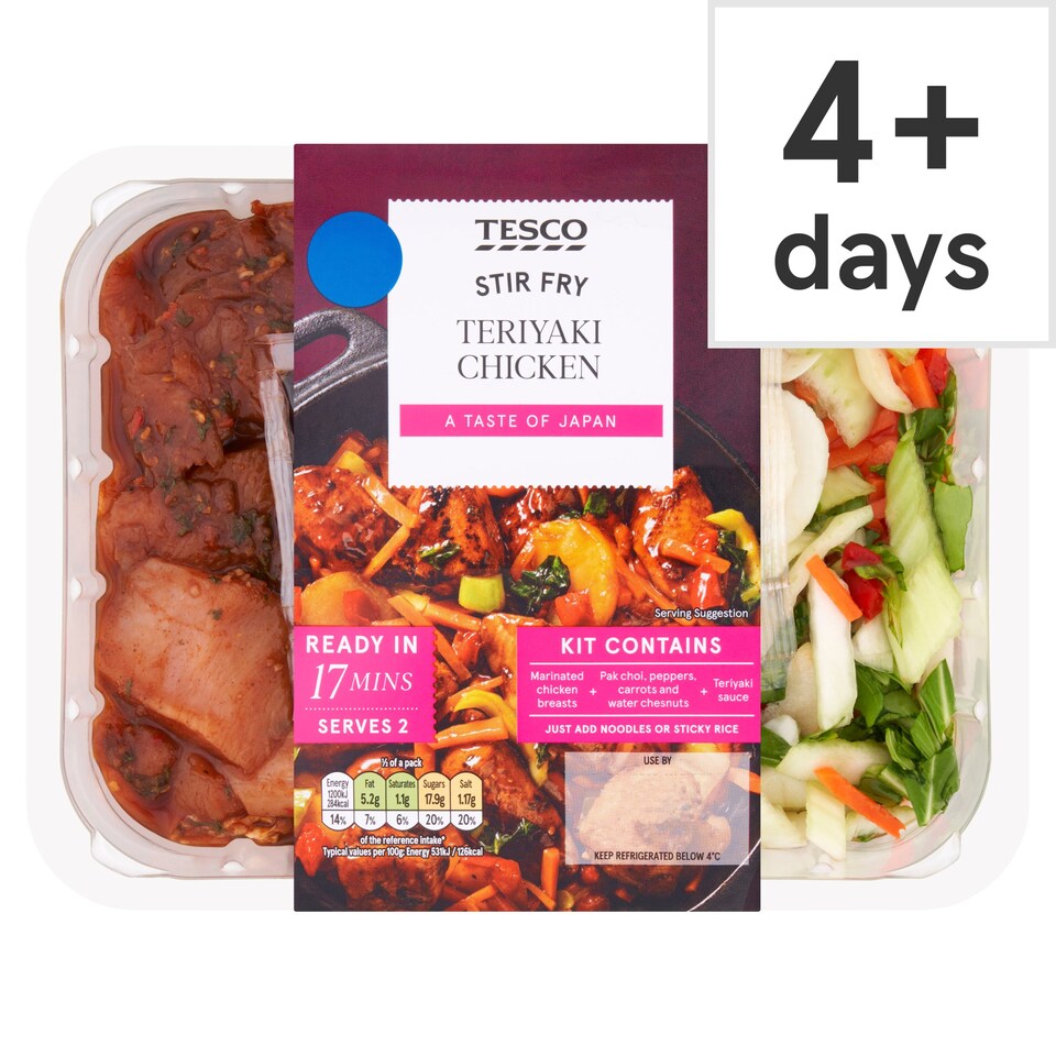 Tesco Stir Fry Teriyaki Chicken 650g Tesco Groceries
