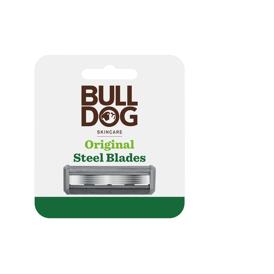 Bulldog Skincare Original Men’s Razor Blade Refills 4 pack