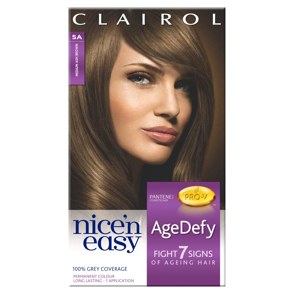 Clairol Nice And Easy Defy. Medium Ash Brown 5A