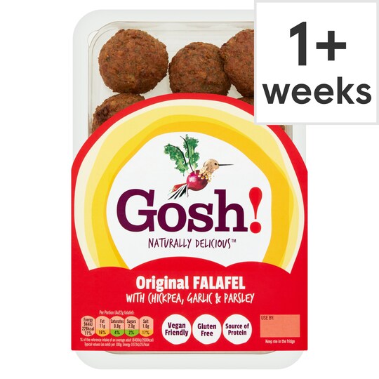 Gosh Original Falafel 300g - Tesco Groceries Gosh Original Falafel 300g - Tesco Groceries