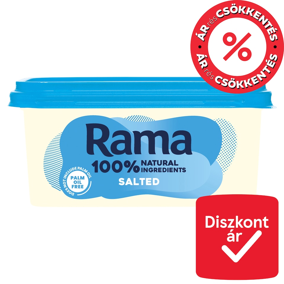 Rama sós kenőmargarin 400 g  1. kép