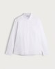 image 5 of F&F Pure Cotton Slim Fit Button Down Oxford Shirt in White