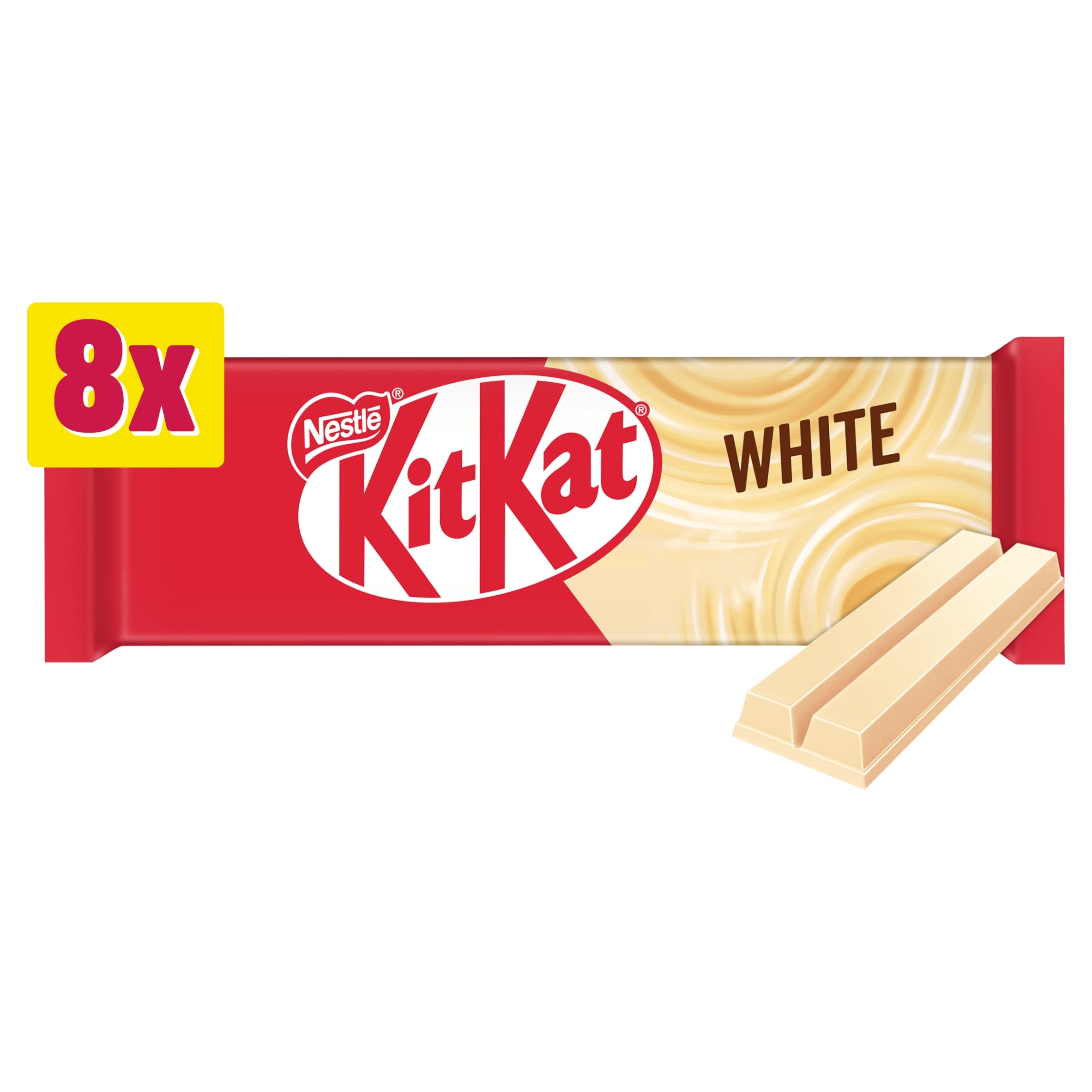 KitKat 2 Finger White Chocolate 20.7g Pack 8 - 12602056 69873NE