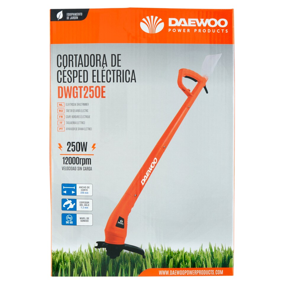 Daewoo DWGT250E elektrický zastrihávač trávy