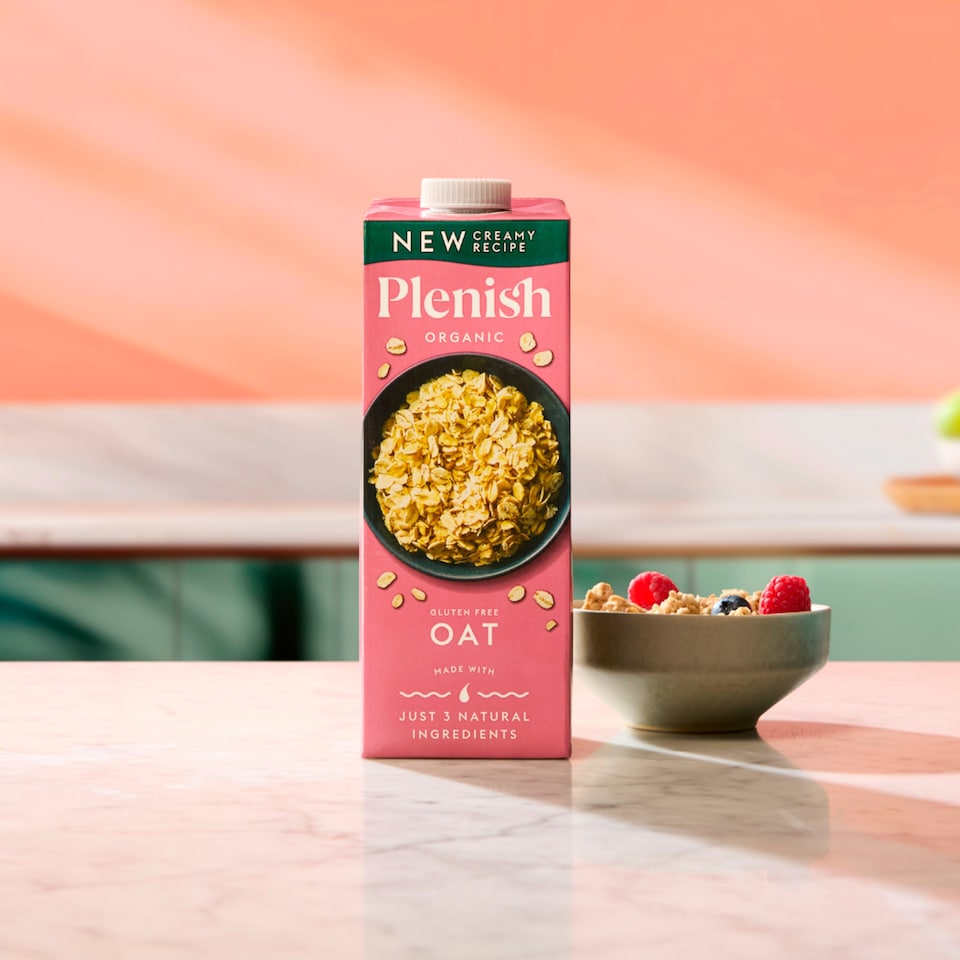 image 1 of Plenish Organic Oat Milk Dairy Alternative Long Life 1L