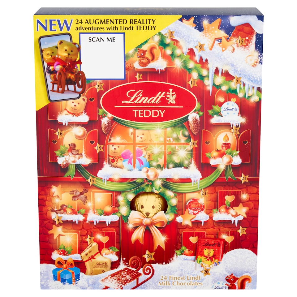 image 1 of Lindt Teddy Aug/Reality Chocolate Ad/Cal 250G