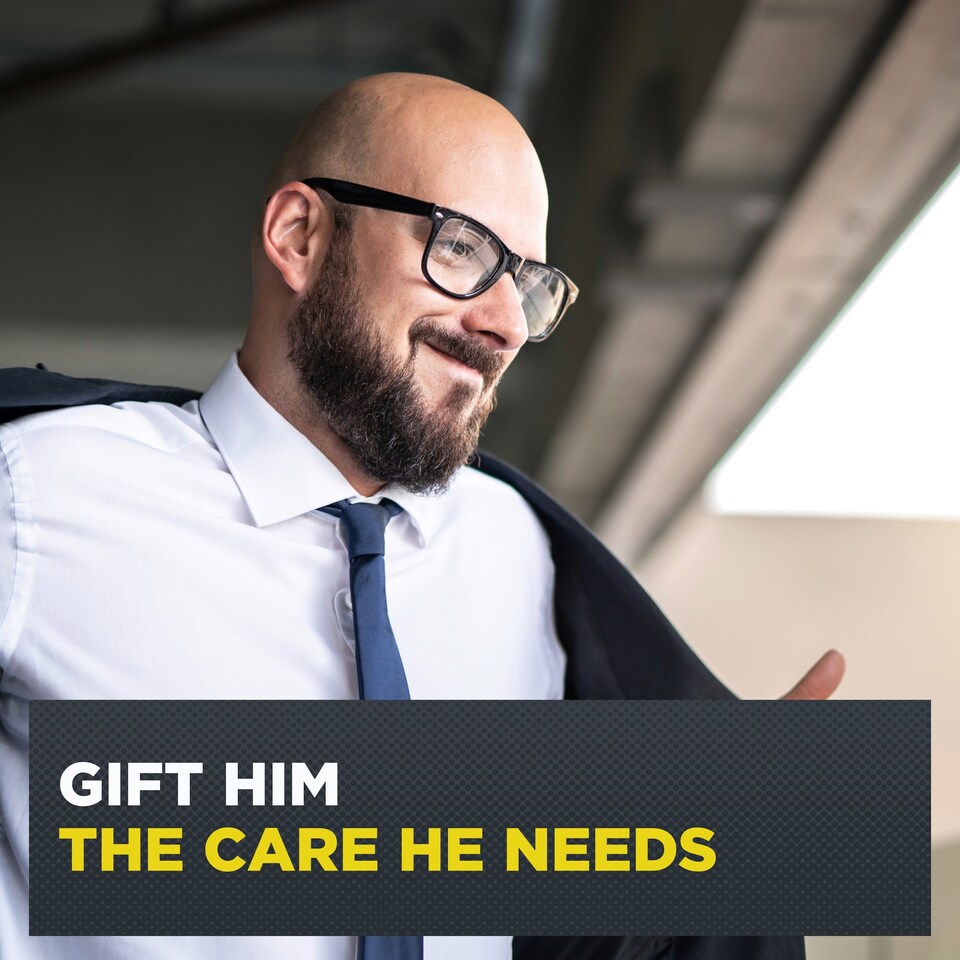 image 1 of Dove Men Plus Care With Canvas Wash Bag Gift Set