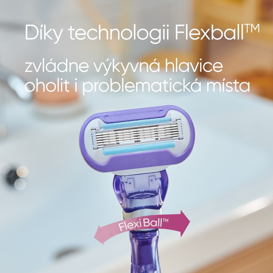 image 1 of Venus Deluxe Smooth Swirl Razor Blades x4