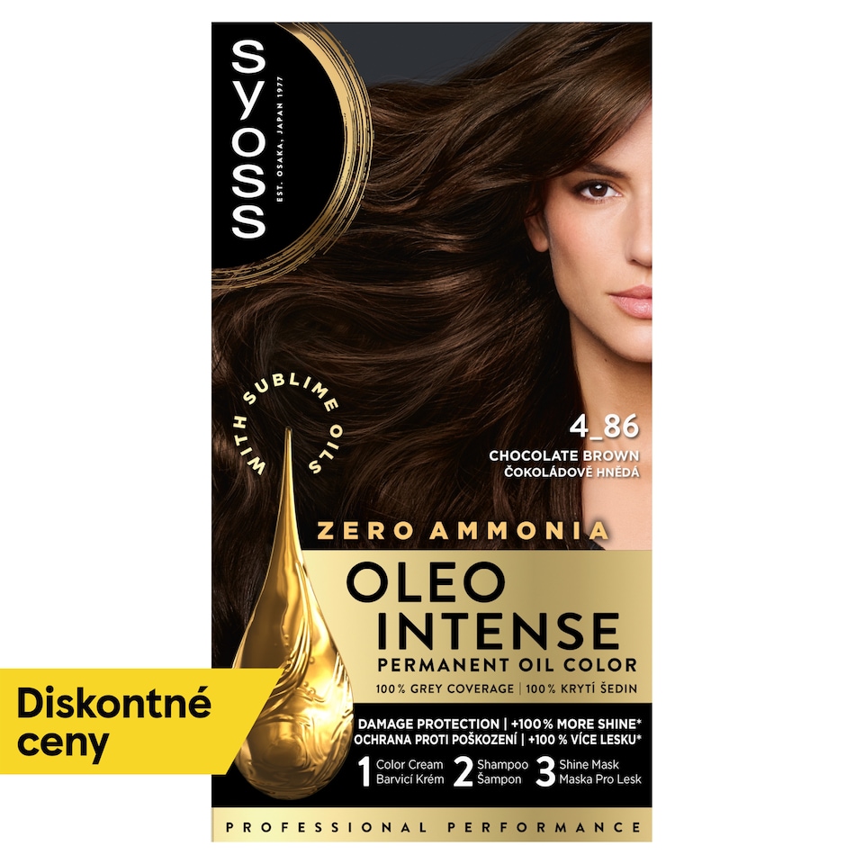 Syoss Oleo Intense 4-86 Čokoládovo hnedý 50 ml