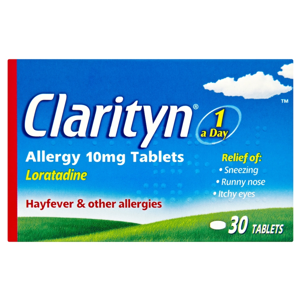 image 1 of Clarityn Allergy 10mg Tablets Loratadine 30s