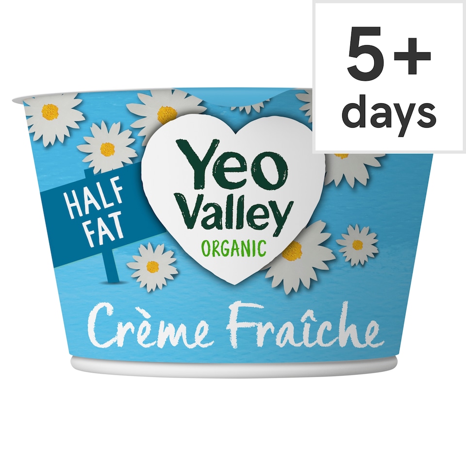 Yeo Valley Organic Half Fat Creme Fraiche 200G