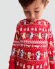 image 3 of Bluey Matching Family Christmas Pyjamas in Red