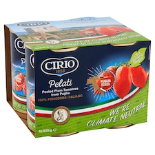 Cirio Peeled Plum Tomatoes 4X400g