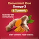 image 3 of Seven Seas Omega-3 & Turmeric Tablets with Fish Oil Capsules and Vitamin D - 60s