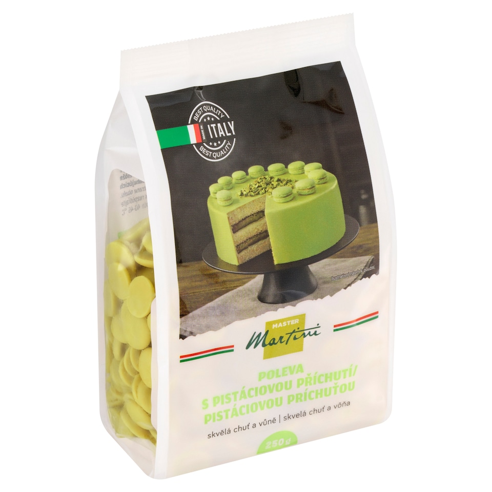image 1 of Master Martini Pistachio Flavored Icing 250g