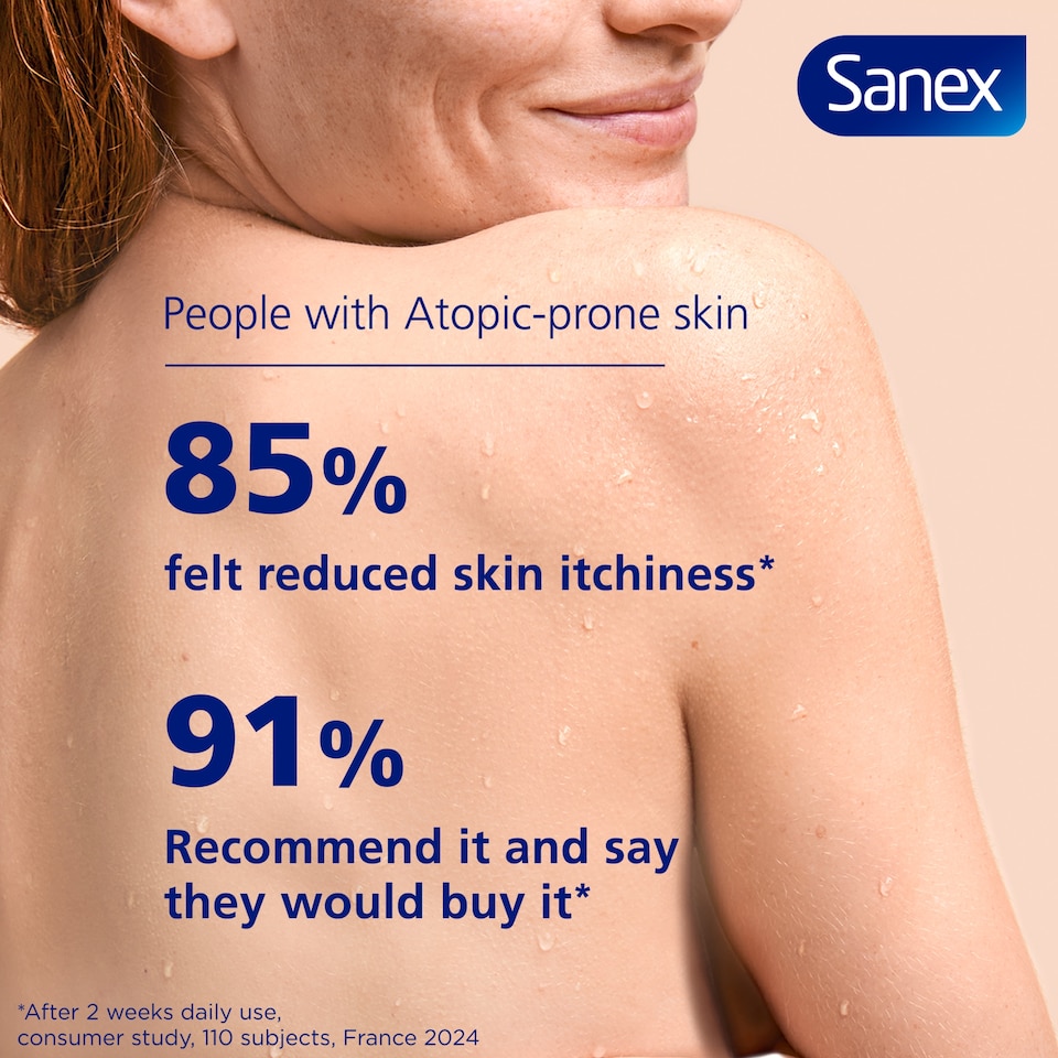 image 1 of Sanex Expert Skin Health+ Skin Therapy Anti Irritation Body Wash 450ml