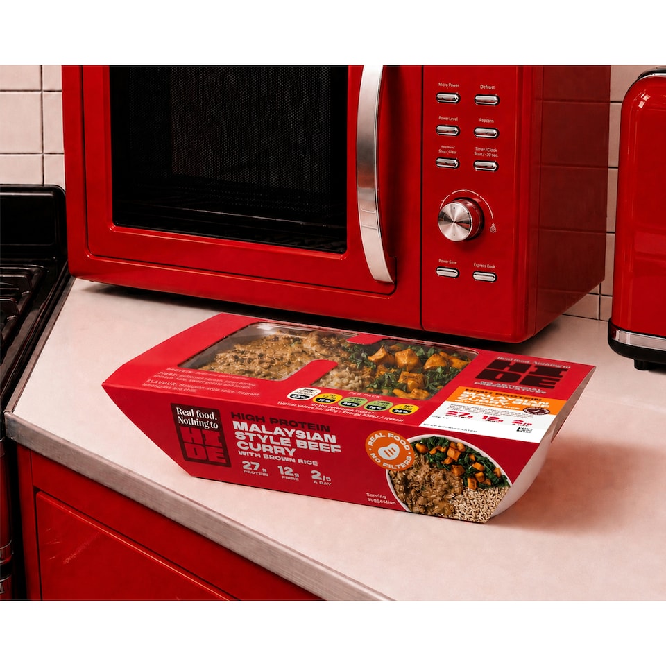 image 1 of Hide Malaysian Coconut Beef Curry with Brown Rice 380g