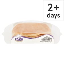 Wallace Family Bakers Traditional Scottish Crumpets 6 Pack
