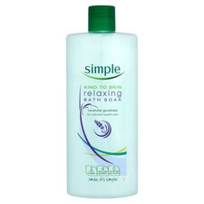 Simple Kind To Skin Relaxing Bath Soak 400Ml