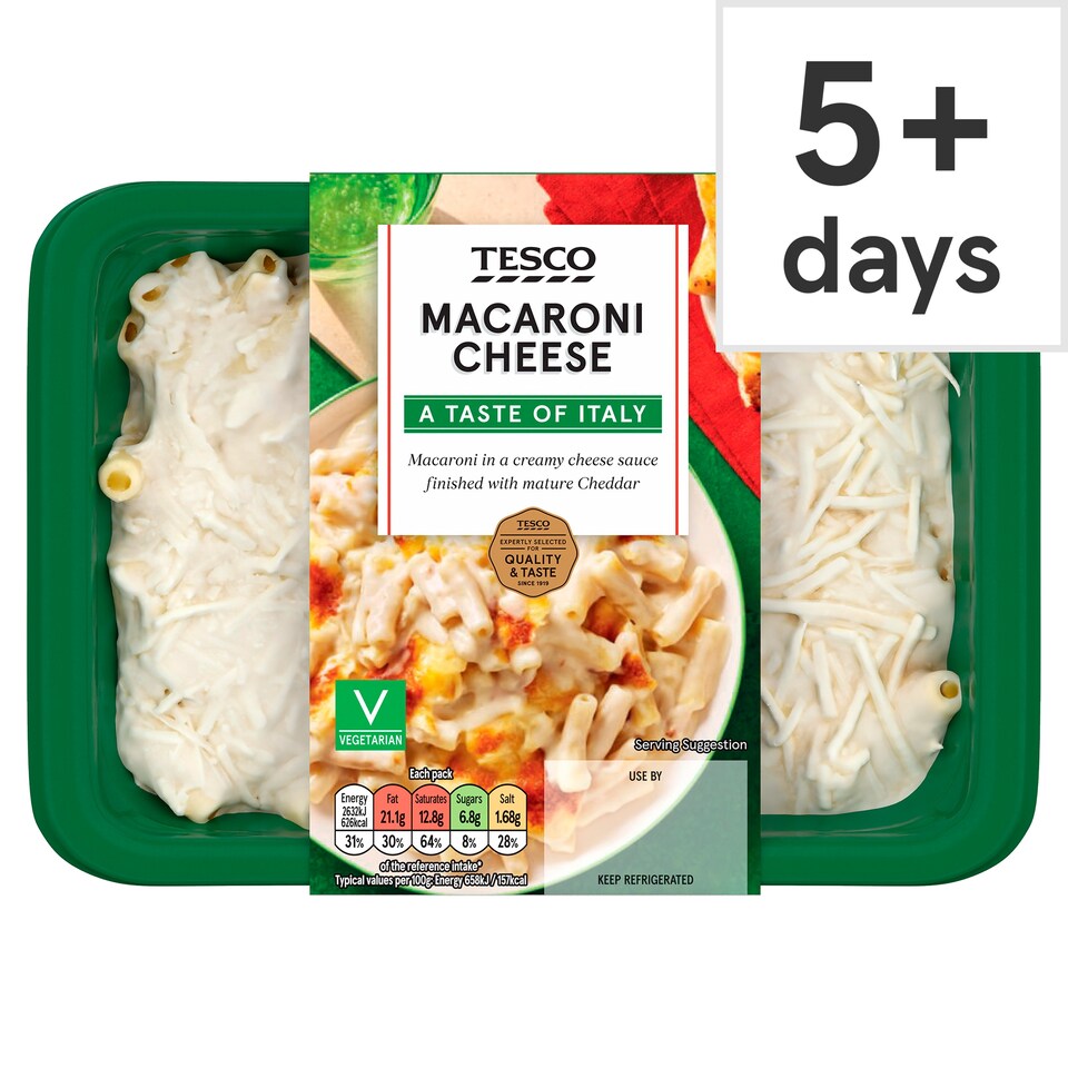 Tesco Macaroni Cheese 400G