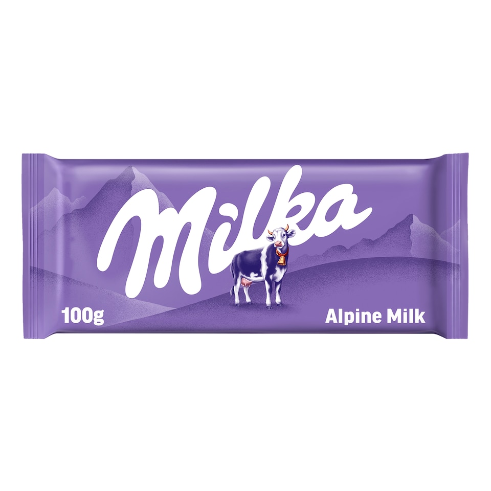 Milka alpesi tej felhasználásával készült tejcsokoládé 100 g  1. kép