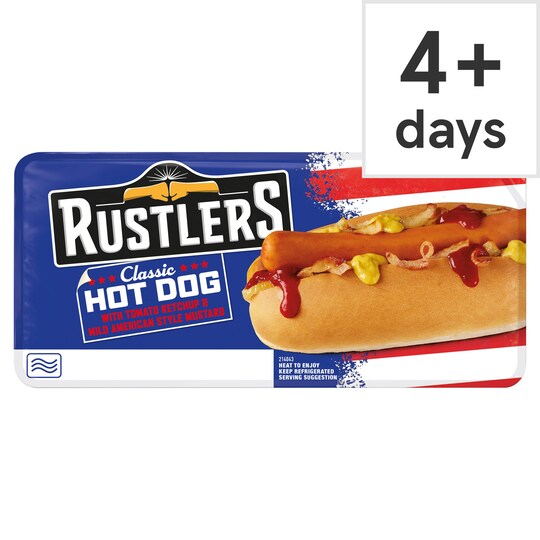Rustlers Hot Dog 146G Tesco Groceries